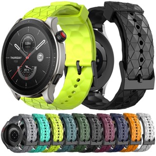 สายนาฬิกาข้อมือซิลิโคน แบบนิ่ม ระบายอากาศได้ดี สําหรับ Huami Amazfit GTR 4 3 2 Amazfit GTR Mini