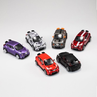 DCT 1: 64 Nissan JUKE-R โมเดลรถยนต์อัลลอยด์ ของเล่นสําหรับเด็กผู้ชาย ของขวัญ