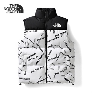 The.north.face เสื้อแจ็กเก็ตแขนกุด ผ้าฝ้าย แบบหนา ให้ความอบอุ่น แฟชั่นฤดูหนาว สําหรับผู้ชาย [M-4XL]