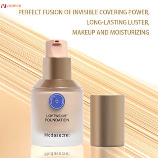 Modasecret Make-up Oil Control Liquid Foundation Repair Capacity คอนซีลเลอร์ Waterproof Anti-sweat Foundation Cream Natural Long-last Non-makeup Bb Cream veemm