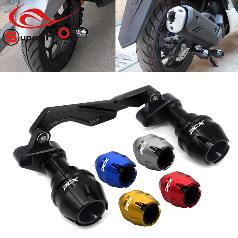กรอบป้องกันล้อหน้า กันล้ม อุปกรณ์เสริม สําหรับ Honda PCX160 PCX 160 150