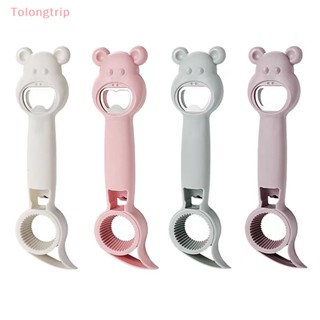 Tolongtrip&gt; 4 in 1 ที่เปิดขวดเบียร์ แบบสกรู อเนกประสงค์