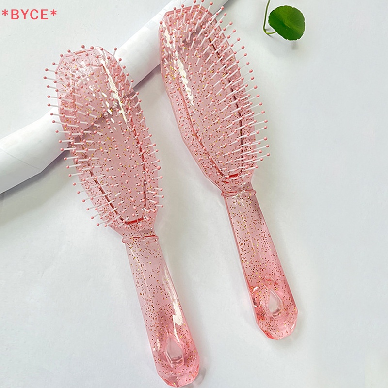 Byce> แปรงหวีผม 8 แถว ตรง หยิก แยกผมพันกัน นวดหนังศีรษะ สําหรับผู้หญิง ร้านเสริมสวย บ้าน ใหม่