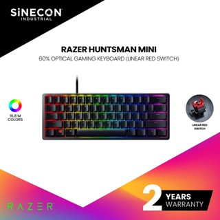 Razer Huntsman Mini - 60% Optical Gaming Keyboard (Linear Red Switch)