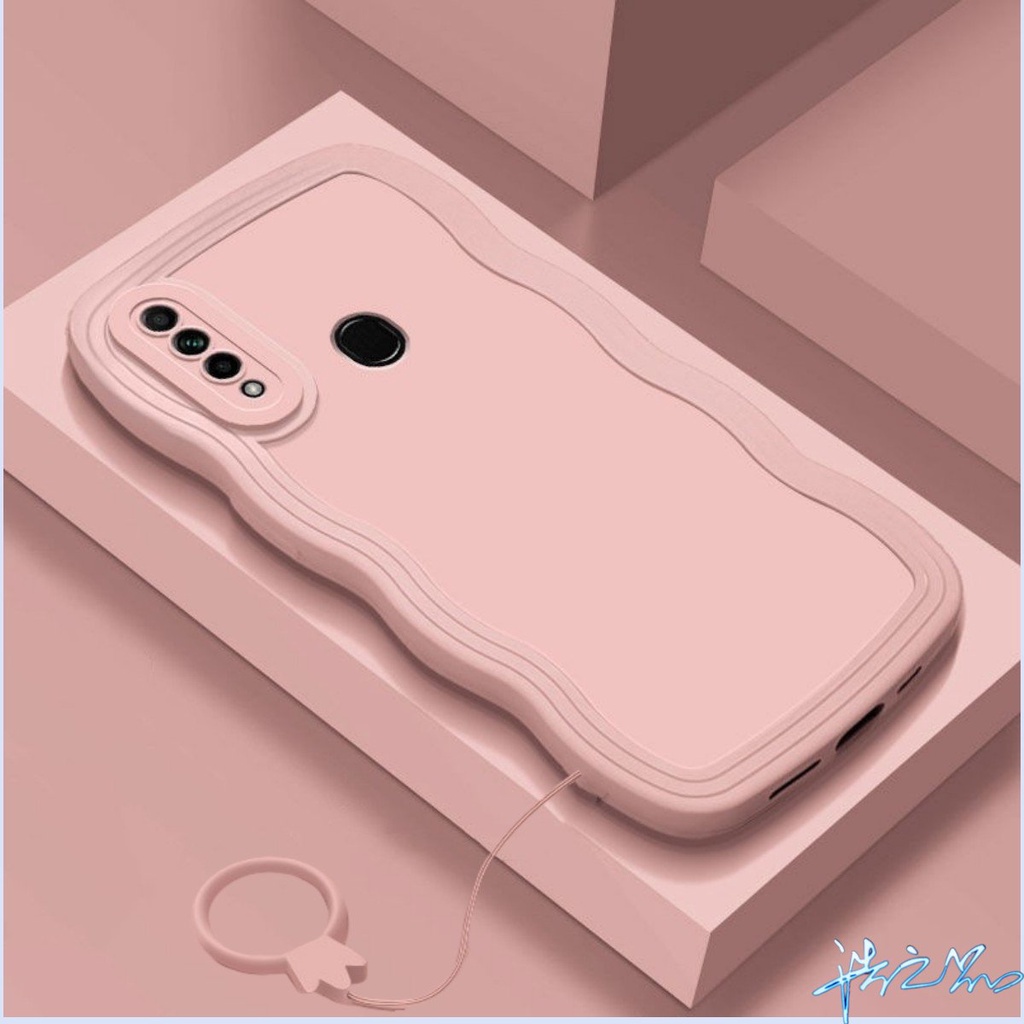 เคสโทรศัพท์มือถือ TPU ลาย Free lanyard เรียบง่าย สําหรับ Huawei Y6P Y9 Prime Y6 Pro 2019 Y7A Y9S Y9 