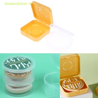 Goldensilver กล่องพัฟ กันมลพิษ กันฝุ่น ระบายอากาศ แบบพกพา TH