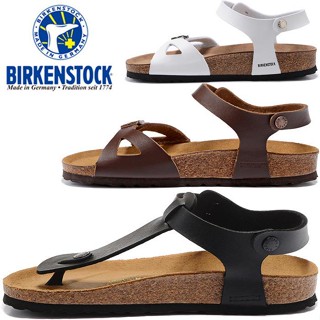 Birkenstock รองเท้าแตะลําลอง หนังวัวแท้ เข้ากับทุกการแต่งกาย แฟชั่นฤดูร้อน สําหรับผู้ชาย ผู้หญิง