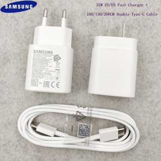 ของแท้ อะแดปเตอร์ชาร์จ USB PD 25W สําหรับ Samsung Galaxy Note 20 10 S23 S22 Ultra Plus S21 S20 FE M31s