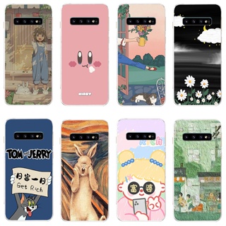 สําหรับ Samsung Galaxy S10 S10e S10 Plus note10 note10 Plus ซิลิโคนนุ่ม TPU เคสโทรศัพท์