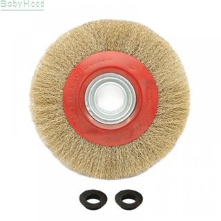 【Big Discounts】Wire Wheel Brush 0.8in Bore 5inch Burring Cleaning Copper Electric Grinder#BBHOOD