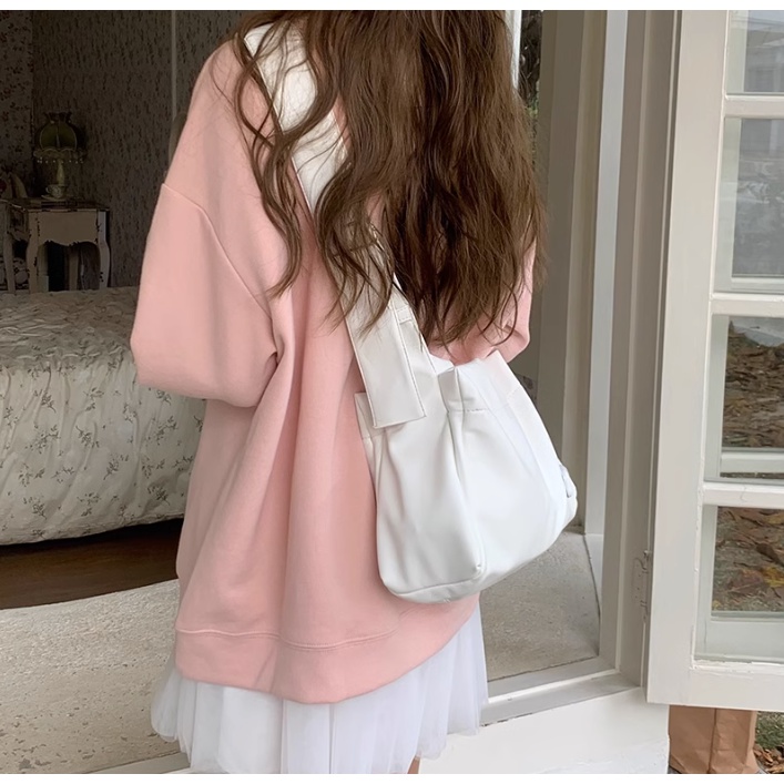 [พร้อมส่ง] กระเป๋าสะพายไหล่ ความจุขนาดใหญ่ สําหรับผู้หญิง - รูปที่ 6