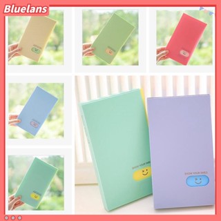 [BLS] อัลบั้มรูปหน้ายิ้ม สีแคนดี้ สําหรับใส่นามบัตร หนังสือ 120 ช่อง