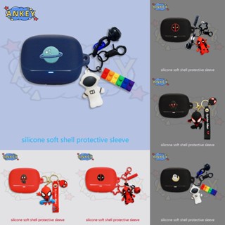 for Baseus Bowie M2s M2 M2+ E9 W3 Case Earphone Silicone Case Cute Astronaut Earbuds Soft Protective Headphone Cover Headset Skin