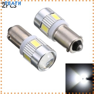 หลอดไฟติดรถยนต์ 12v สีขาว LED 12v 2 ชิ้น
