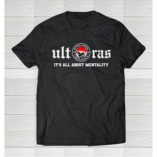 แฟชั่นใหม่ล่าสุด เสื้อยืด พิมพ์ลาย Ultras GARUDA สีดํา สําหรับผู้ชาย และผู้หญิง