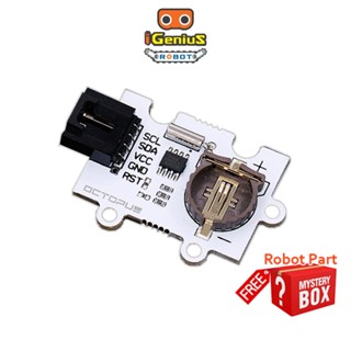 ฟรี🎁ของแถม ! โมดูล RTC สำหรับนับเวลา เขียนโปรแกรมด้วย Arduino Elecfreaks Octopus Real-Time Clock For Arduino