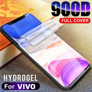 ฟิล์มไฮโดรเจลกันรอยหน้าจอ แบบเต็มจอ HD สําหรับ OPPO VIVO Y01 S1 Pro Y02 Y02s Y11 Y12 Y12i Y12s Y12a Y15 Y16 Y17 Y19 Y3s Y15s Y15a Y20 Y20i Y20S Y21 Y21T Y21S Y22 Y22s Y30 Y30i 33S Y33T Y35 Y50 Y51 Y52 Y72 Y55 Y73s Y73 V17 V19 Neo V20 Se V20 V23 V25 Pro