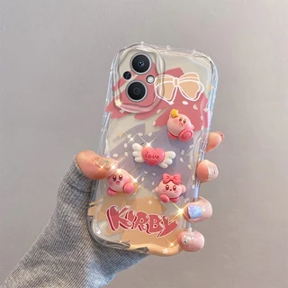 เคส OPPO RENO 8Z RENO 7Z RENO 7PRO 5G ตุ๊กตาสามมิติ สีใส การ์ตูน กรณีป้องกันโทรศัพท์มือถือ TY4