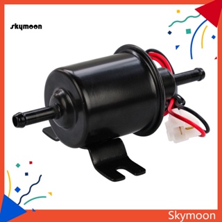 Skym* HEP-02A 12V เครื่องปั๊มเชื้อเพลิงเบนซินไฟฟ้า แบบโลหะแข็ง