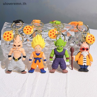 Ulo พวงกุญแจ PVC จี้การ์ตูนดราก้อนบอล Son Goku Vegeta Piccolo แฟชั่น สําหรับผู้ชาย และผู้หญิง