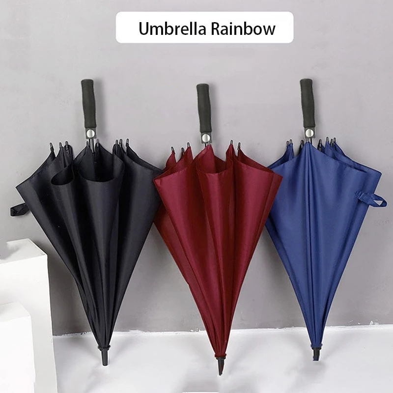ร่มสีรุ้ง ร่มพับขนาดใหญ่ ร่มกันUV กันฝน กันแดด ยูวี Umbrella Rainbow