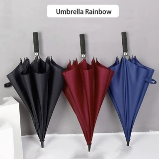 ร่มสีรุ้ง ร่มพับขนาดใหญ่ ร่มกันUV กันฝน กันแดด ยูวี Umbrella Rainbow