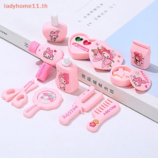 Onelady ชุดปะเรซิ่น ลายการ์ตูนเมโลดี้ 3D DIY อุปกรณ์เสริม สําหรับทํากิ๊บติดผม ติดเคสโทรศัพท์มือถือ