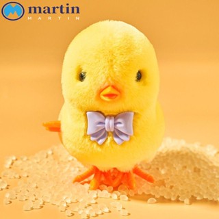 MARTIN ของเล่นตุ๊กตาไก่ไขลาน ผูกโบว์ เพื่อการเรียนรู้ สําหรับเด็กวัยหัดเดิน