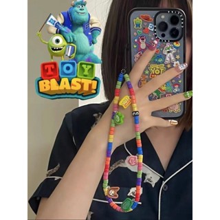 [Phone Strings] Casetify Toy Story จี้สายคล้องข้อมือสั้น สีรุ้ง สําหรับตกแต่งโทรศัพท์มือถือ