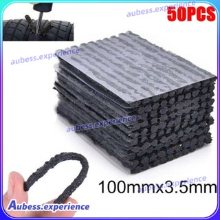 50pcs Auto Car Motorcycle Tyre Patchtyre Tubeless Seal Strip Truck Tyre Repair Plug Tyre Puncture Repair Recovery Kit ผู้เชี่ยวชาญ