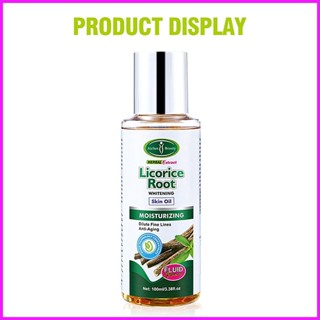 Licorice Root Face 3.38fl ออนซ์ สารสกัดจากรากชะเอมเทศ ให้ความชุ่มชื้น กําจัดจุดด่างดํา สําหรับผู้หญิง สีขาว อนุญาต
