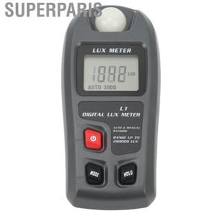 Superparis Digital Illuminance Light Meter Luxmeter 0.1-20000LX