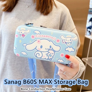 【ลดราคา】กระเป๋าเก็บหูฟัง ลายการ์ตูนเพนกวิน แนวสร้างสรรค์ สําหรับ Sanag B60S MAX Sanag B60S MAX