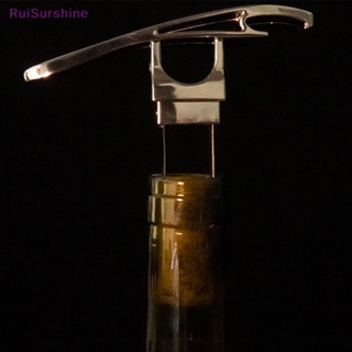 Ruisurshine ที่เปิดจุกขวดไวน์ เบียร์ แชมเปญ แบบไม้คอร์ก สําหรับตกแต่งโต๊ะ ปาร์ตี้