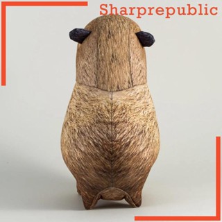 [Sharprepublic] ตุ๊กตานุ่ม รูปการ์ตูน Capybara น่ารัก ขนาด 20 ซม. ของเล่นสําหรับเด็ก ตกแต่งบ้าน เก็บสะสม วันเกิด