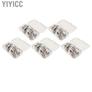 Yiyicc 25pcs Nail Extension Forms Guide Aluminium Frame Reusable French UV MNS