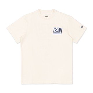 NEW ERA เสื้อรุ่น SHORT SLEEVE TEE NFL CLASSIC NEW YORK GIANTS IVORY