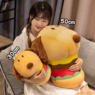 หมอนตุ๊กตานุ่ม รูปการ์ตูน Eula Hamburger Snoopy เหมาะกับของขวัญ สําหรับตกแต่งบ้าน โซฟา