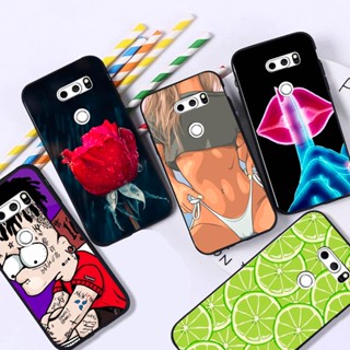 Coque เคสซิลิโคน TPU แบบนิ่ม ลายการ์ตูนน่ารัก กันกระแทก สําหรับ LG V30 V 30 Plus V30+ 6.0 นิ้ว