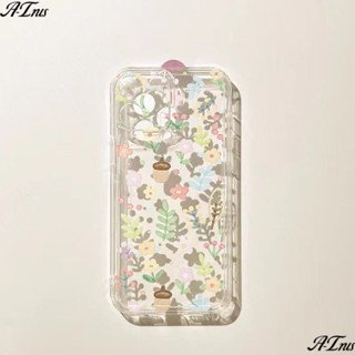 เคสป้องกันโทรศัพท์มือถือใส แบบนิ่ม ลายดอกไม้ สไตล์ญี่ปุ่น สําหรับ Apple iPhone Pro Max 7 12 XR PLUS 13✅8 FEKD