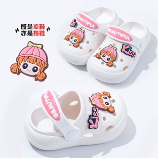 พร้อมส่ง รองเท้าแตะ พื้นนิ่ม กันลื่น ลายการ์ตูน แฟชั่นฤดูร้อน สําหรับเด็กผู้ชาย และเด็กผู้หญิง