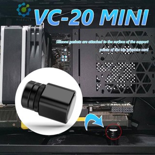 Vc-20 สกรูยึดการ์ดจอ โลหะผสม ขนาดเล็ก สําหรับ ITX + MATX (สีดํา) [Hidduck.th]