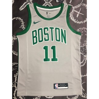 Nba Boston Celtics No. ไม่ซ้ําใคร เสื้อกีฬาบาสเก็ตบอล ลายทีม Irving 11 สีเทา 208011