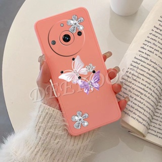 เคสโทรศัพท์มือถือ แบบนิ่ม ลายผีเสื้อ 3D สําหรับ Realme 11 Pro+ Pro Plus 5G 4G Realme11Pro+ 2023