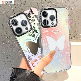 เคสโทรศัพท์มือถือแบบแข็ง กันกระแทก ลายผีเสื้อ ไล่โทนสี หรูหรา สําหรับ Infinix Hot 30i Smart 7 Smart 6 Smart 5 Hot 20s Hot 11 Play Hot 10 Play Hot 10 Lite Hot 12 Play