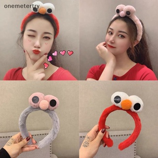 Onem Sesame Street ที่คาดผม การ์ตูนน่ารัก ใหม่ ตุ๊กตา ตาโต ที่คาดผม ผู้หญิง ล้างหน้า ที่คาดผม เด็ก ที่คาดผม n