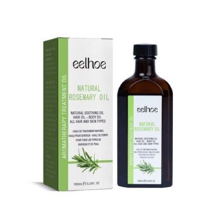  EELHOE rosemary hair care essential oil 100ml, rich in rosemary Coconut oil, restores hair follicle vitality, promotes hair growth, strengthens hair roots