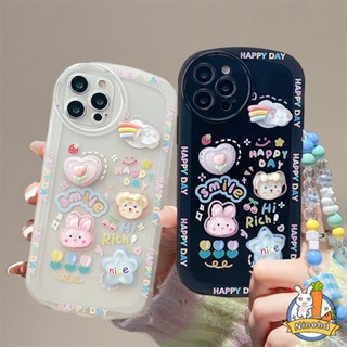 เคสโทรศัพท์มือถือ แบบใส ปิดด้านหลัง กันฝุ่น ลายการ์ตูนน่ารัก 3D พร้อมสายโซ่ สําหรับ Huawei Y9 2019 Nova 10 9 8 7i 7 Se Pro Nova 5T Nova Y70 Y90 Plus Y7P Y6P Mate 40 30 Pro P40 P30 Pro