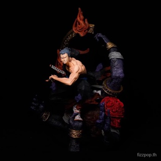 [Quick delivery in stock] One piece GK and Zuo Ronin Solon luminous scene statue model decoration boxed hand-made