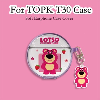 【Trend Front】เคสหูฟัง แบบนิ่ม ลายการ์ตูนอนิเมะ สําหรับ TOPK T30 TOPK T30